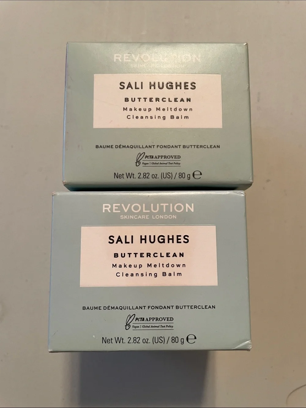 Sali Hughes ButterClean Makeup Meltdown Cleansing Balm - Revolution Bundle  x2